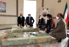 گزارش تصویری تجدید میثاق هیات رئیسه با شهدا 